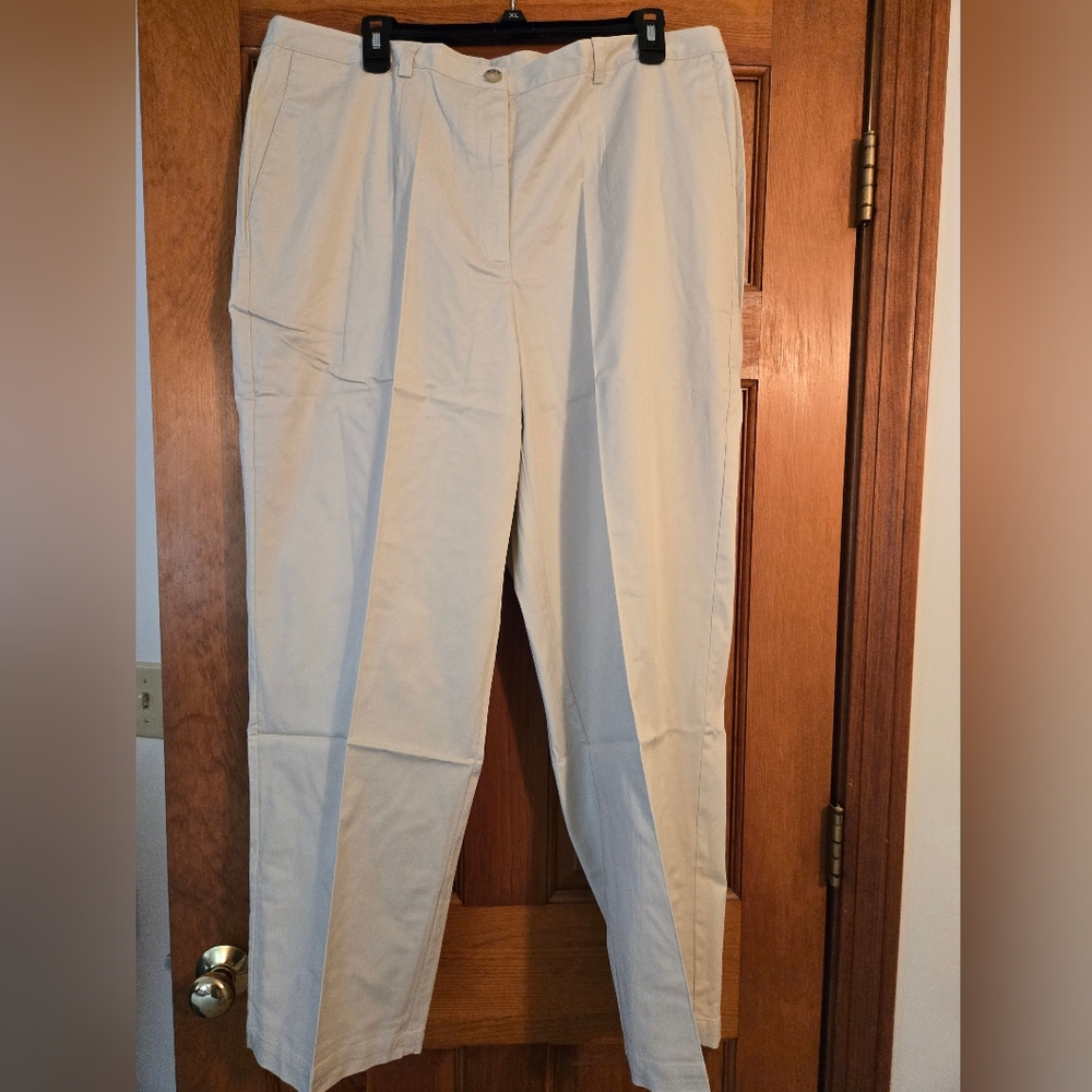 Sag Harbor Cream Chinos for Effortless Style